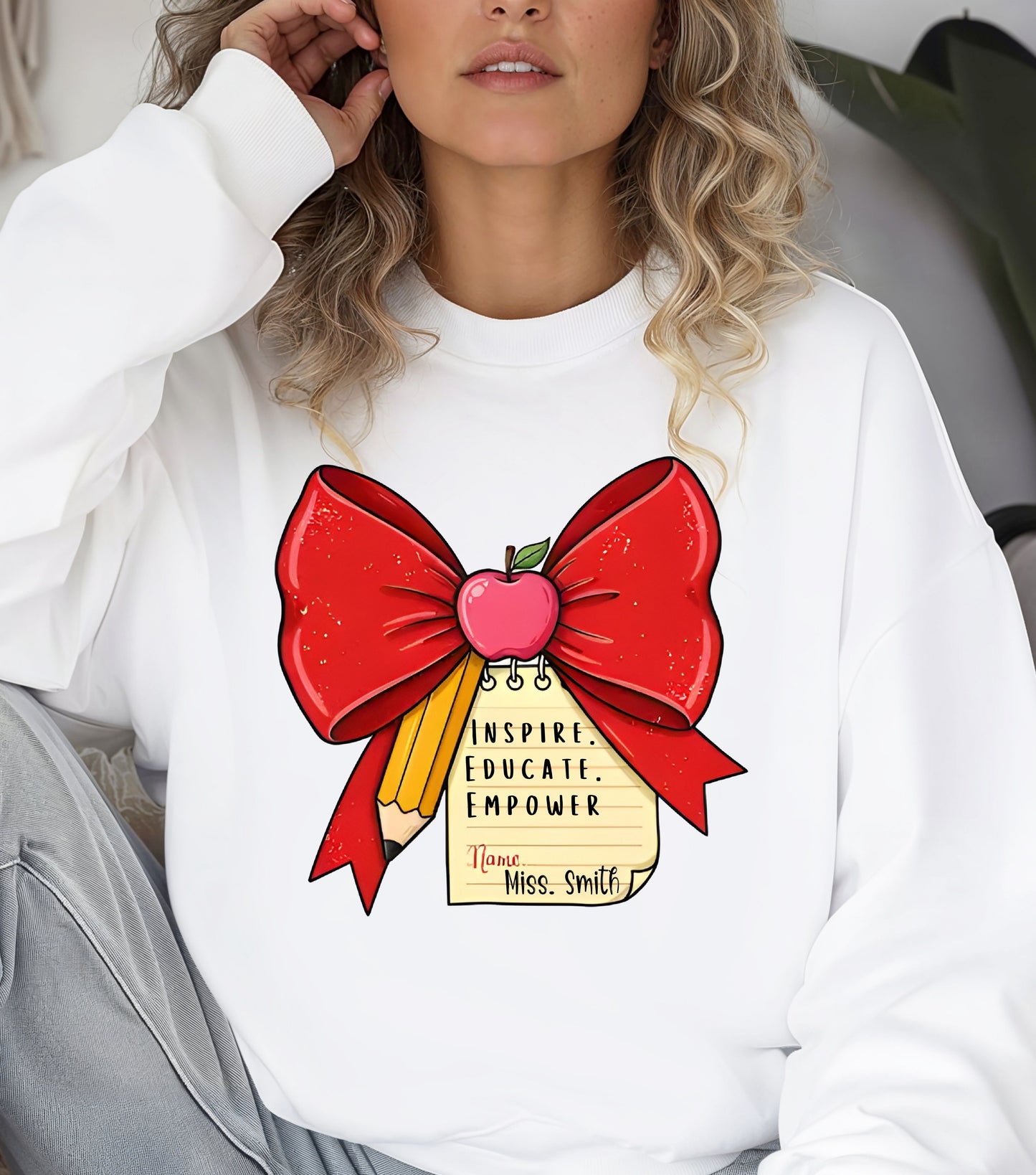 Custom Unisex Sweatshirt for teachers, Elementary Teacher Appreciation, Cute Elementary Teacher Appreciation Gift, Teachers Sweatshirt