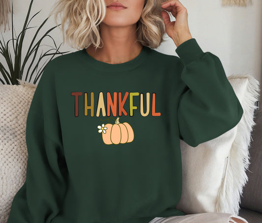 Thankfull Sweatshirt, Funny Halloween Shirt, Skeleton Halloween, Ghost Halloween, Halloween Teacher Sweatshirt, Halloween Gift, Boo