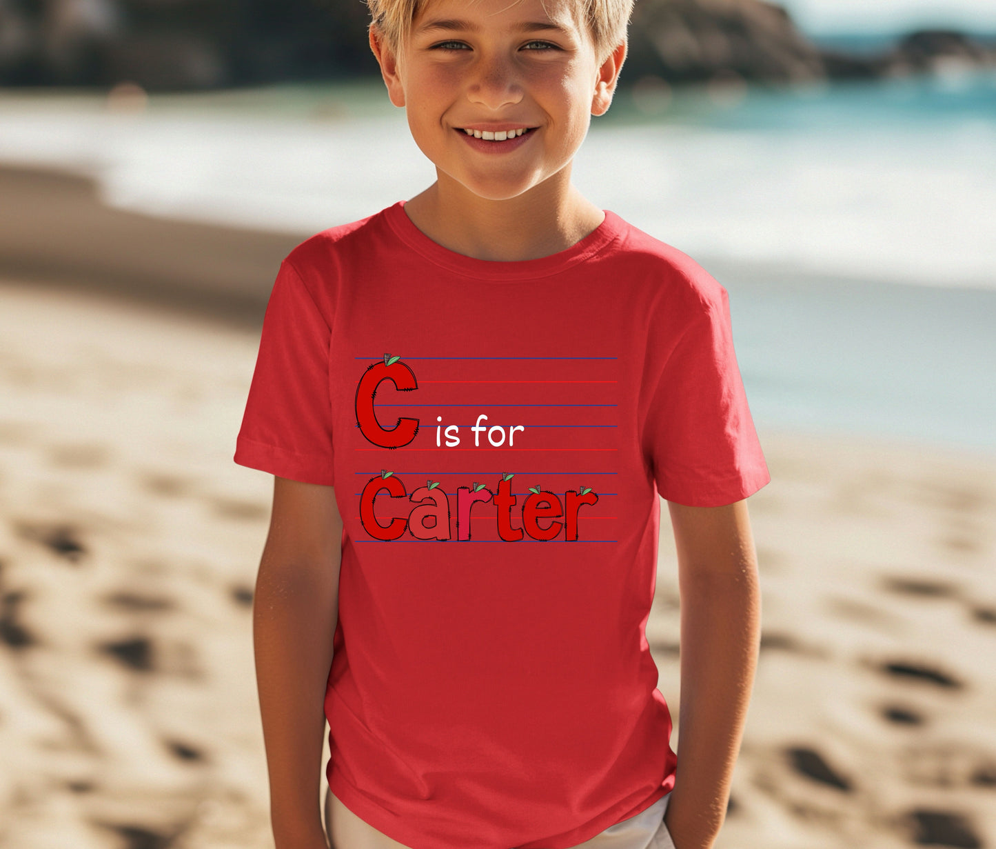 Custom Name Tee | First Day of School Outfit | Kids Shirt | Custom Kids T-Shirt