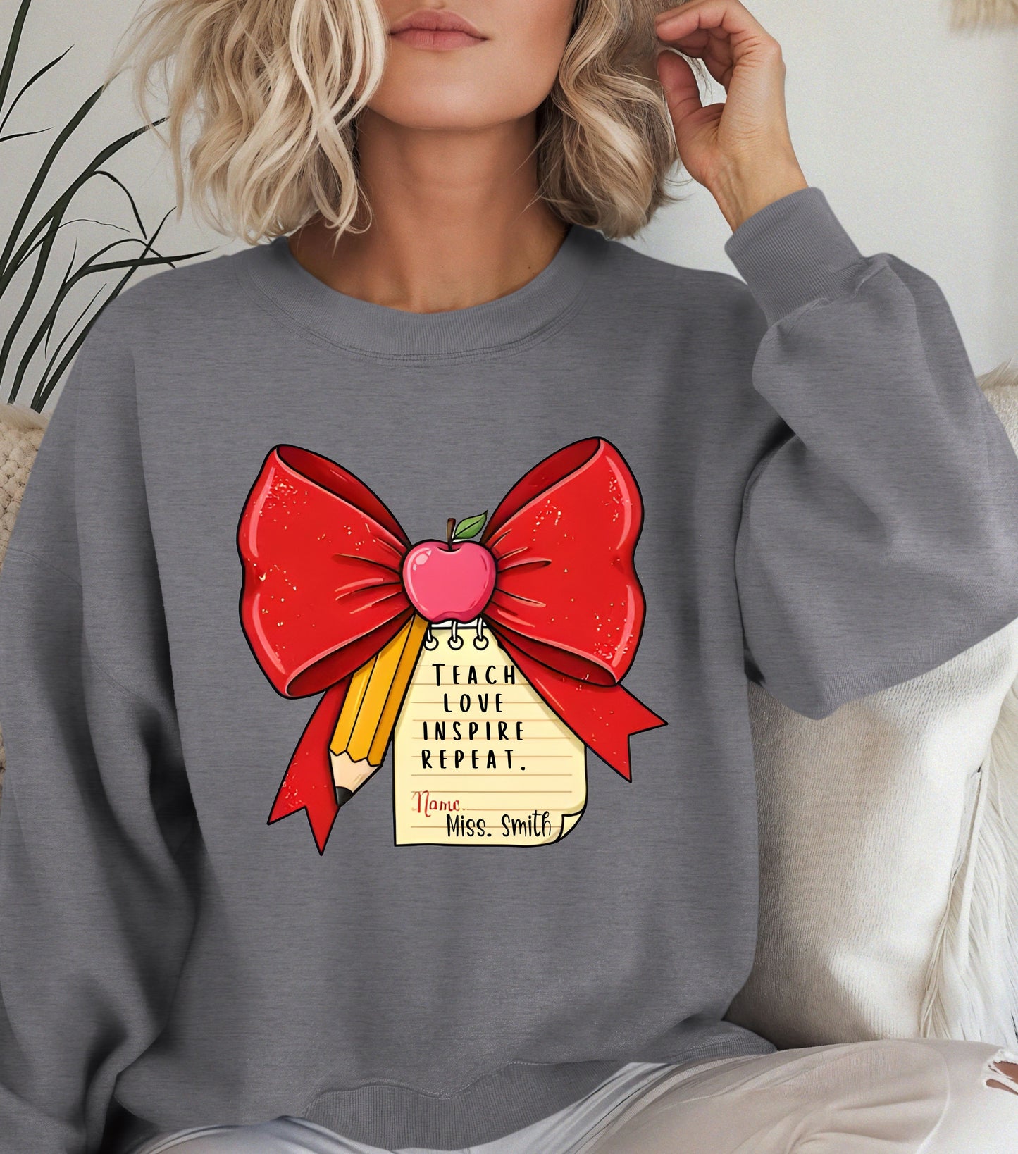 Custom Unisex Sweatshirt for teachers, Elementary Teacher Appreciation, Cute Elementary Teacher Appreciation Gift, Teachers Sweatshirt