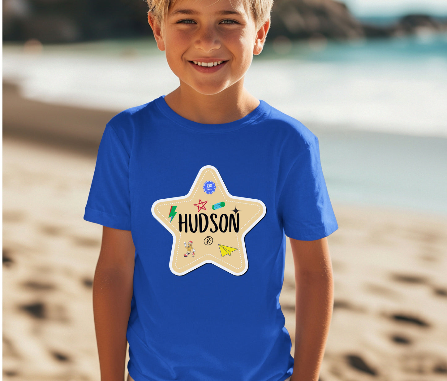 Custom Name Tee | First Day of School Outfit | Kids Shirt | Custom Kids T-Shirt