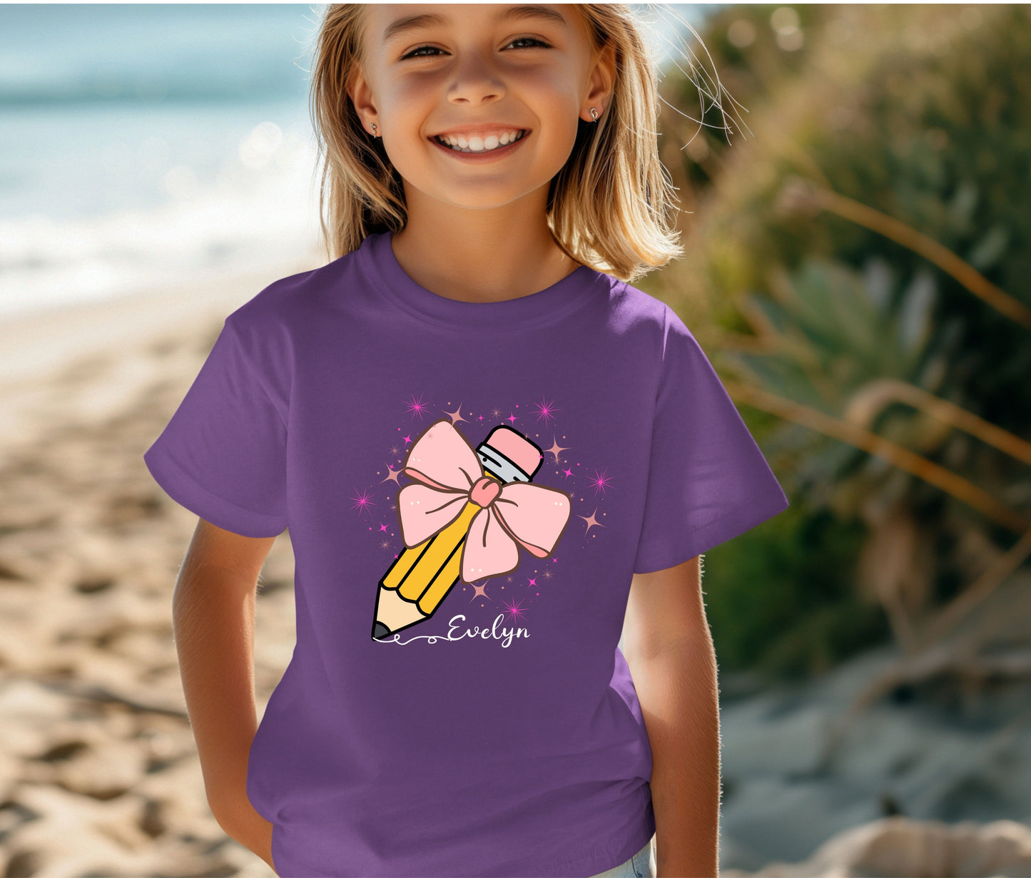 Custom Name Tee | First Day of School Outfit | Kids Shirt | Custom Kids T-Shirt