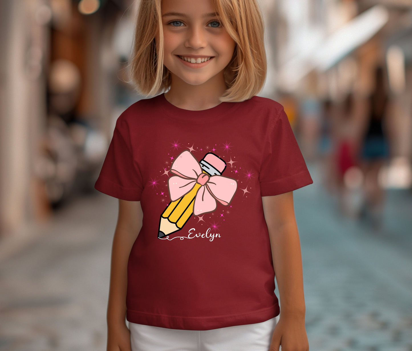 Custom Name Tee | First Day of School Outfit | Kids Shirt | Custom Kids T-Shirt