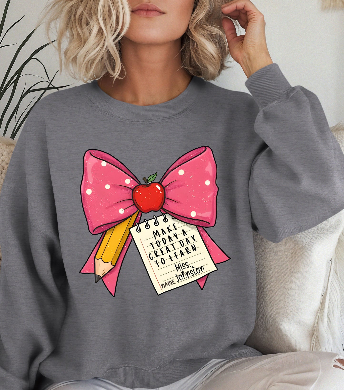 Custom Unisex Sweatshirt for teachers, Elementary Teacher Appreciation, Cute Elementary Teacher Appreciation Gift, Teachers Sweatshirt (Copy)