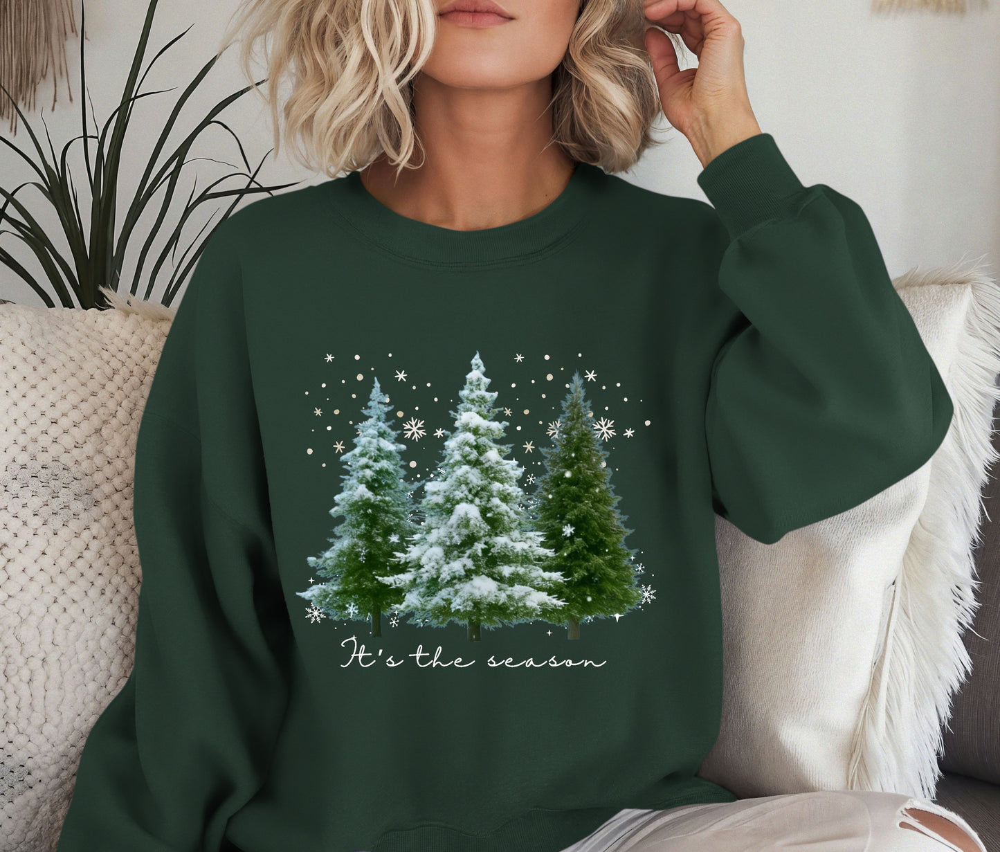 🎄 It's The Season Custom Christmas Shirts for Family | Matching Holiday Shirts | Personalized Family Christmas Outfits