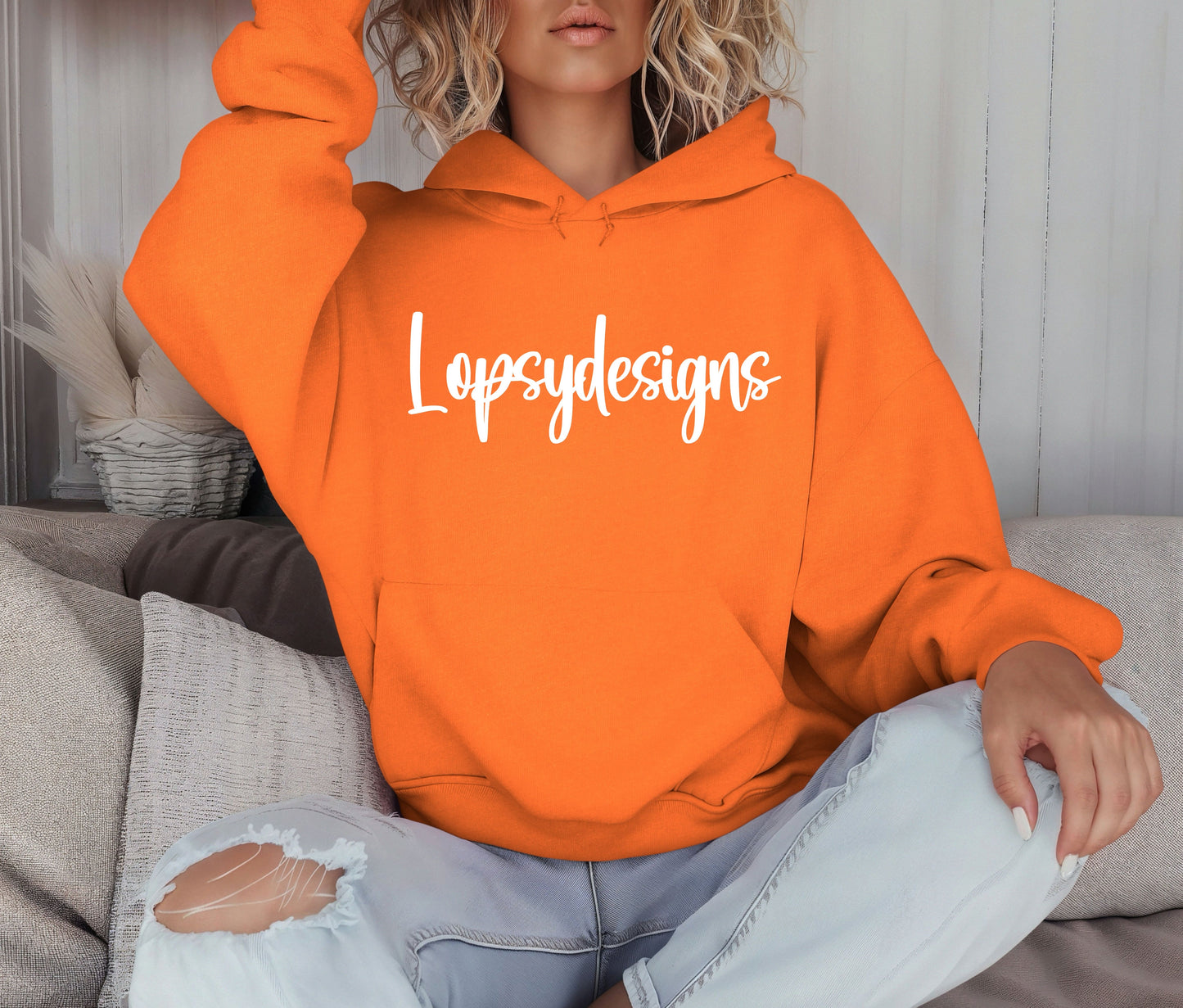 Custom Name Hoodie – Personalized Name Sweatshirt, Unisex Pullover Hoodie, Custom Text Hoodie, Personalized Gift for Him or Her