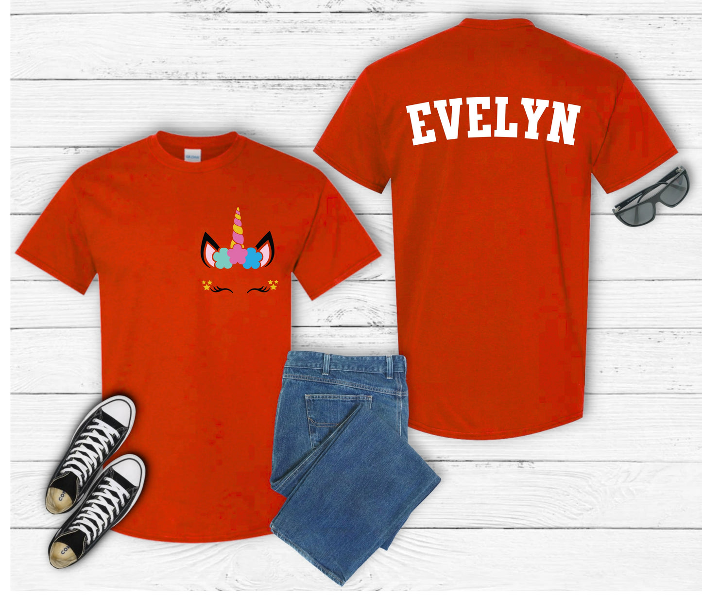 Kids Personalized Pocket Image T-Shirt β Custom Name Tee with Fun Front Pocket Design Choice