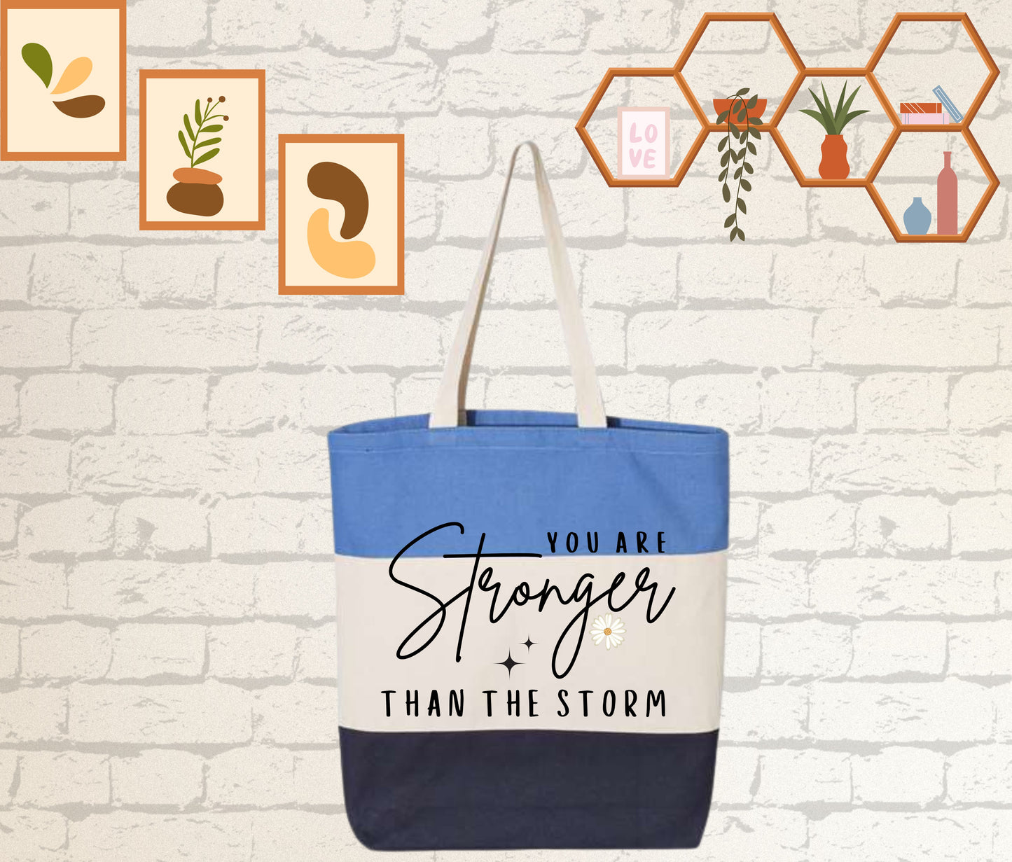 Customized 11L Tri-Color Canvas Tote Bag – Durable, Stylish, and Eco-Friendly Reusable Shoulder Bag for Everyday Use, Shopping, Beach, and Gifts
