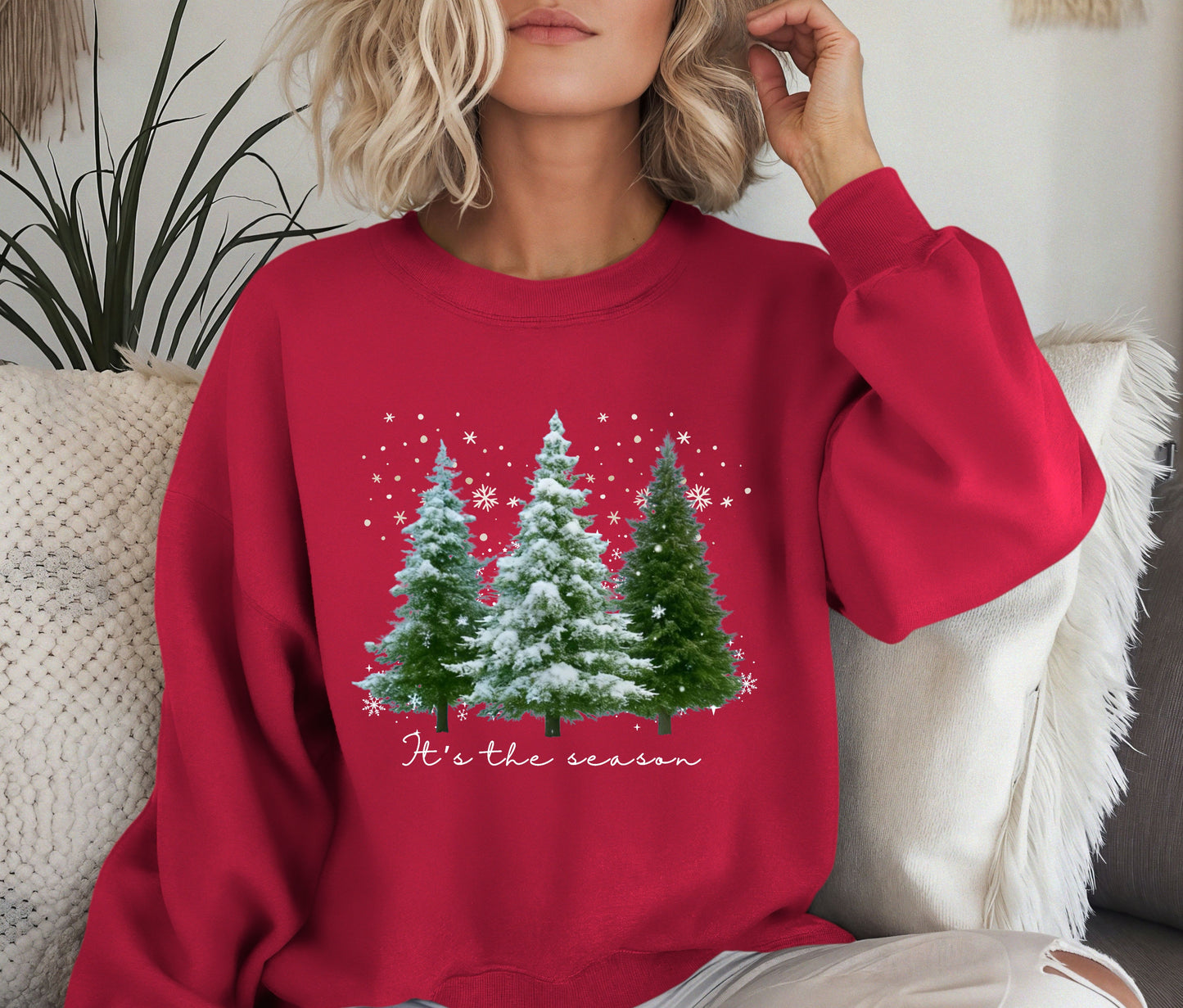 🎄 It's The Season Custom Christmas Shirts for Family | Matching Holiday Shirts | Personalized Family Christmas Outfits