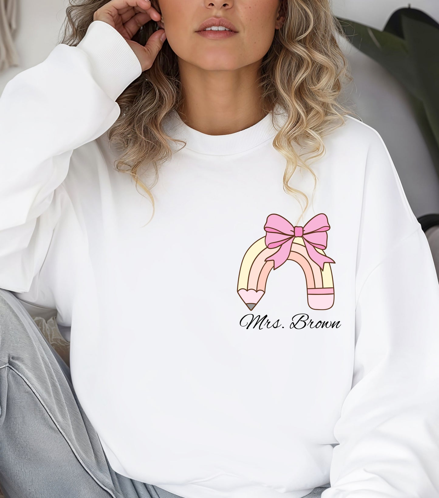 Custom Unisex Sweatshirt for teachers, Elementary Teacher Appreciation, Cute Elementary Teacher Appreciation Gift, Teachers Sweatshirt