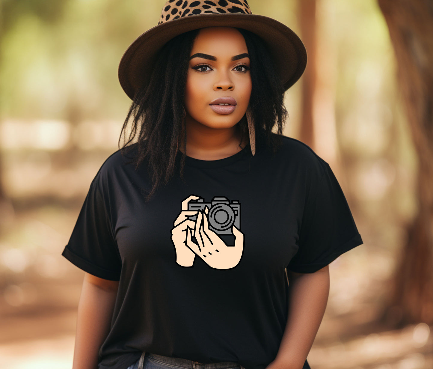Photographer T-Shirt | Camera Graphic Tee | Photography Shirt for Men & Women | Photography Gift | Smile You’re On Camera Shirt