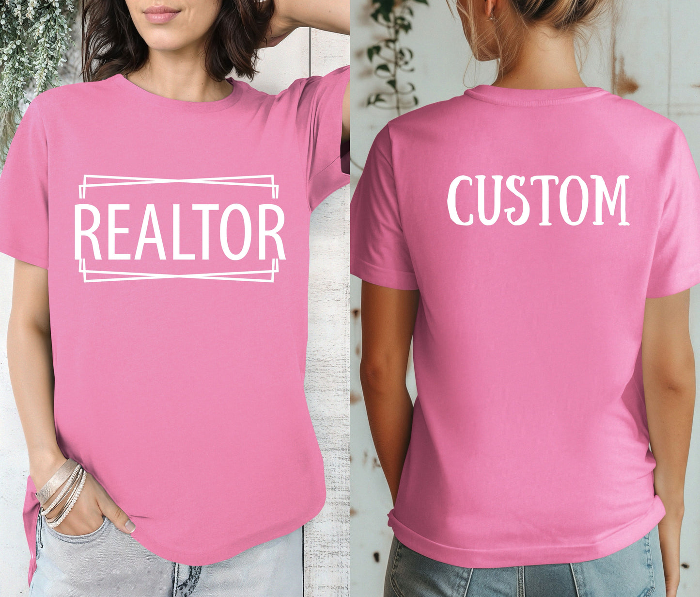 Realtor Shirt, Real Estate Shirt Gift For Realtor, Personalized Realtor T-Shirt, Custom Realtor Life Shirts, Real Estate Agent Gift T-Shirts