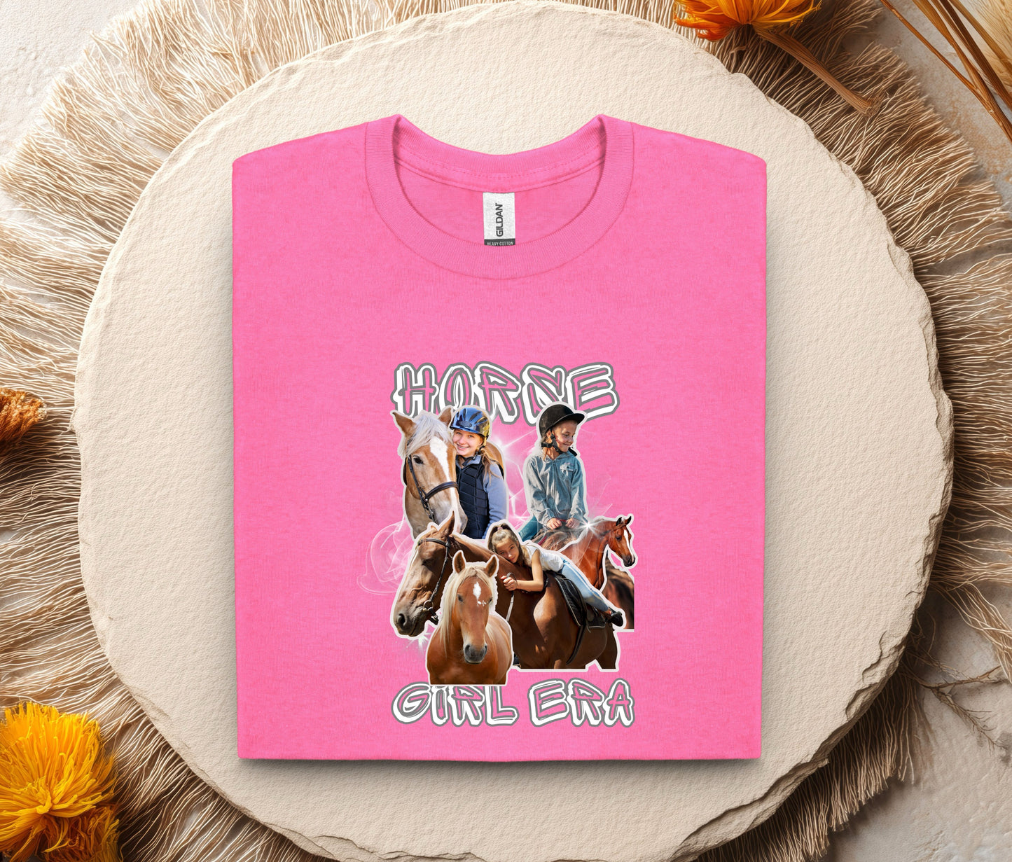 Horse Girl Era Shirt β Equestrian Graphic Tee, Horse Lover Gift, Rider Aesthetic Shirt, Country Western Style, Custom Name Shirt