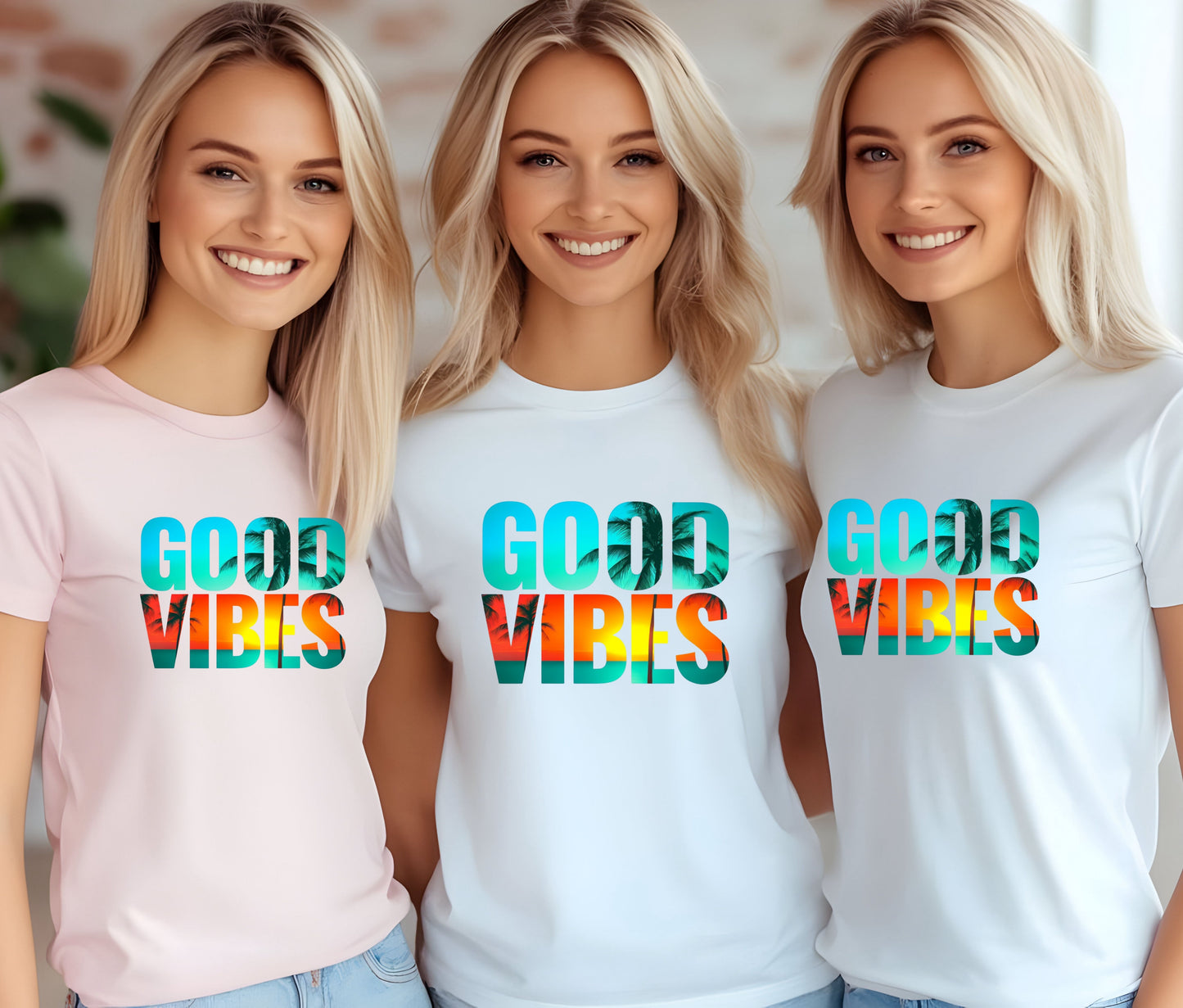 ✨ Good Vibes T-Shirt | Positive Quote Tee | Motivational Shirt | Graphic Tee for Men & Women | Feel Good Apparel