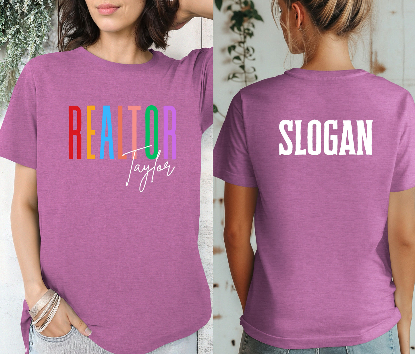 Realtor Shirt, Real Estate Shirt Gift For Realtor, Personalized Realtor T-Shirt, Custom Realtor Life Shirts, Real Estate Agent Gift T-Shirts