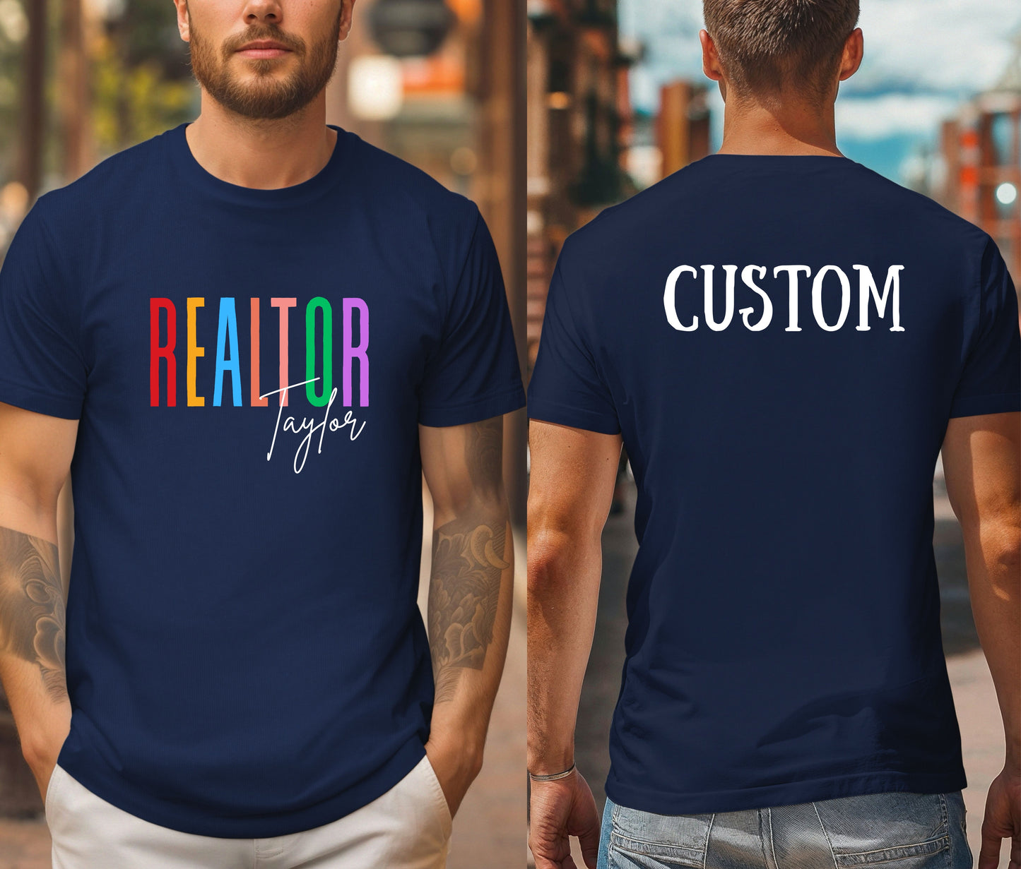 Realtor Shirt, Real Estate Shirt Gift For Realtor, Personalized Realtor T-Shirt, Custom Realtor Life Shirts, Real Estate Agent Gift T-Shirts