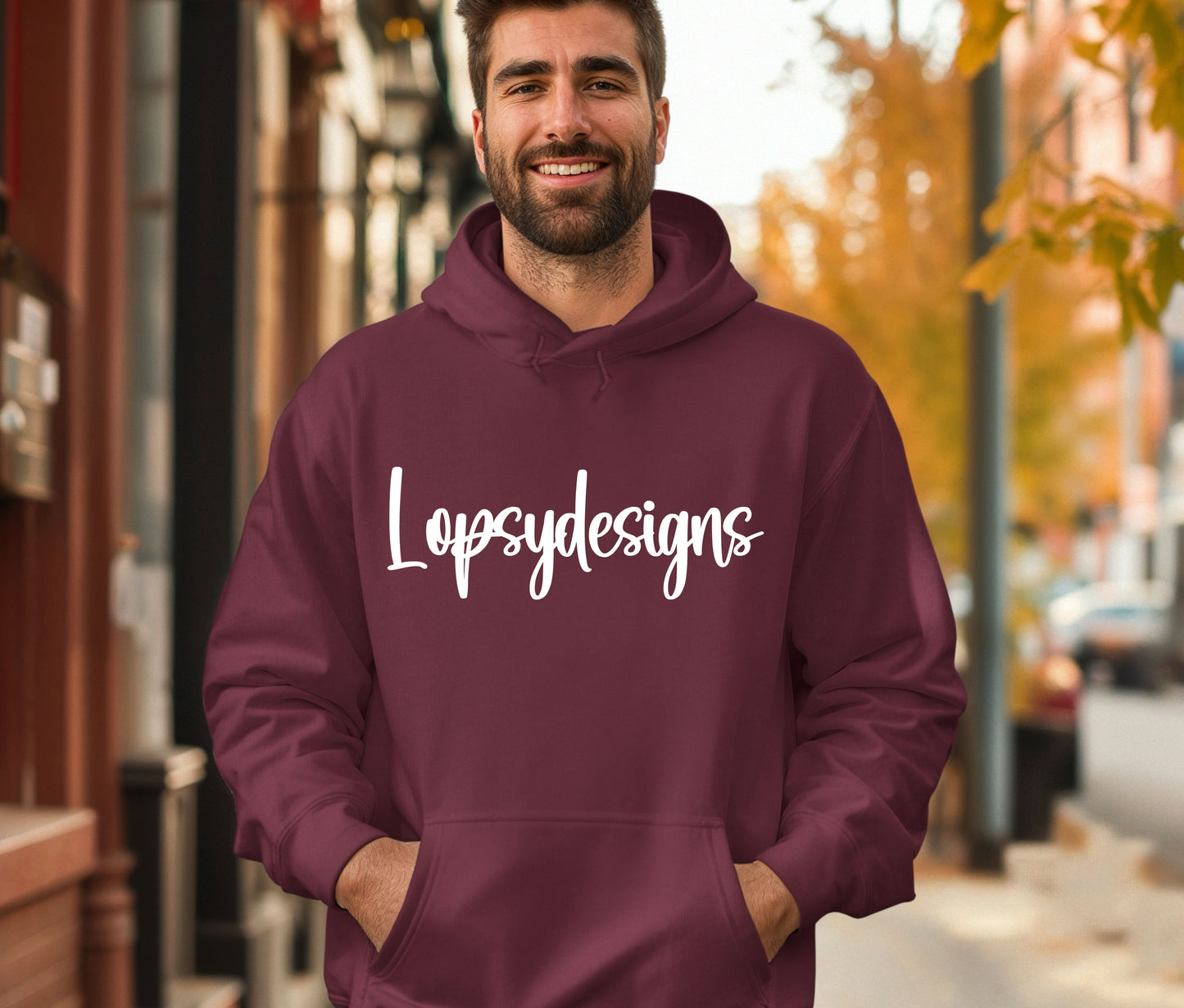 Custom Name Hoodie – Personalized Name Sweatshirt, Unisex Pullover Hoodie, Custom Text Hoodie, Personalized Gift for Him or Her