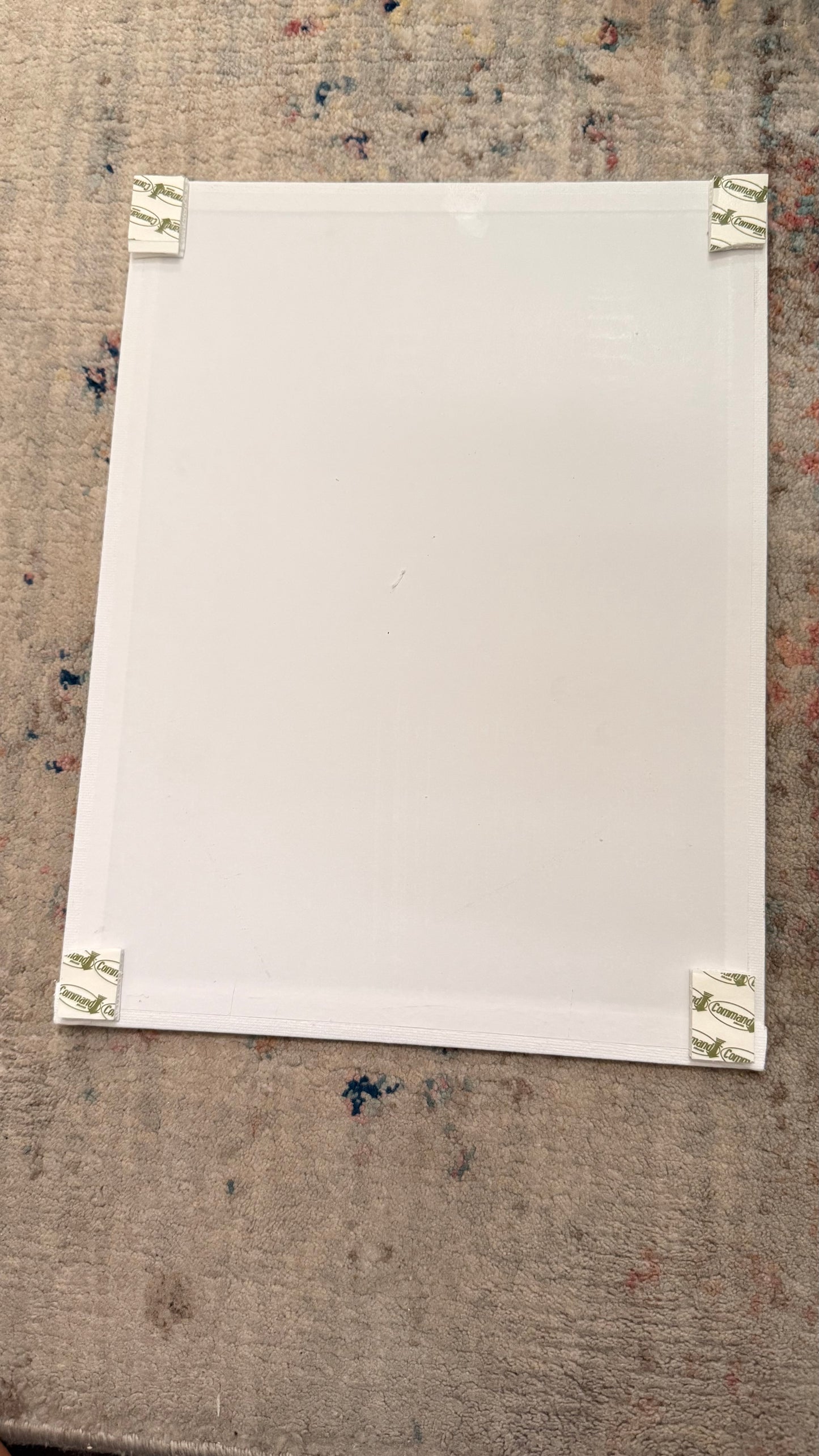 Versatile 5x7 Adhesive Picture Frame – Stick-On Wall Art Frame for Photos, Notes, Kids Art | Flat Back Wall Frame | No Nails Needed | 13x18 cm