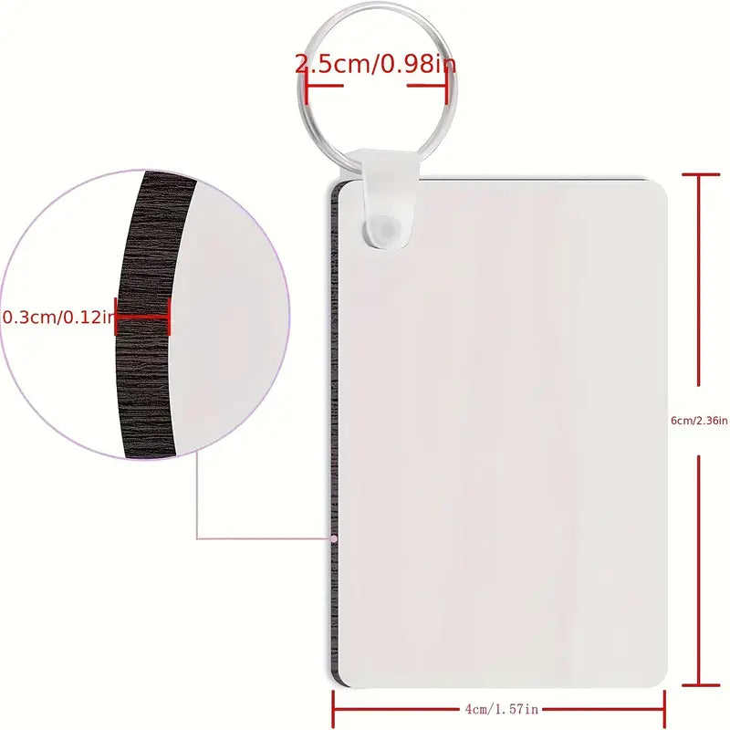 ๐๏ธ Custom Double-Sided Keychain โ Personalized Souvenir Gift