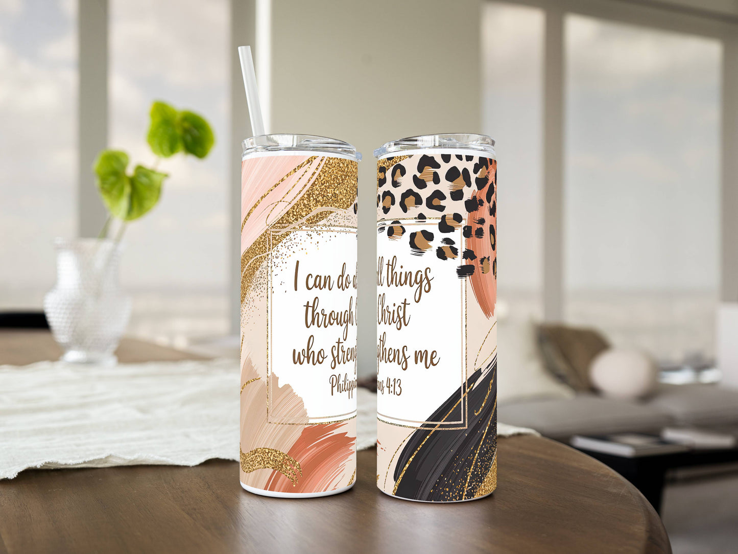 20oz Stainless Steel Tumbler – Insulated Travel Mug with Lid & Straw | Customizable | Hot & Cold Drinkware | Gift for Him, Her, or Kids