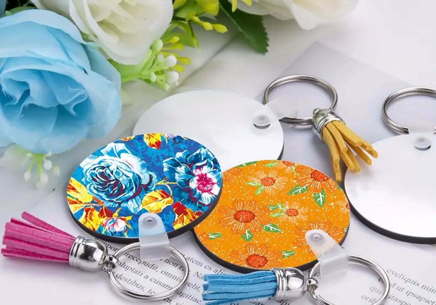 ๐๏ธ Custom Double-Sided Keychain โ Personalized Souvenir Gift