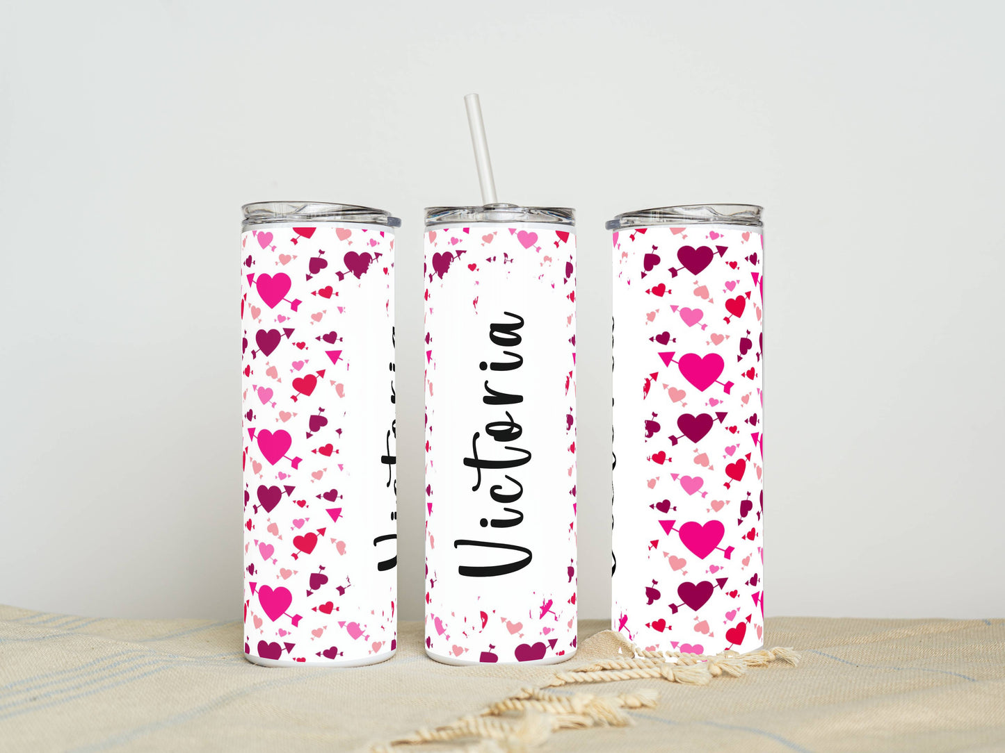 20oz Stainless Steel Tumbler – Insulated Travel Mug with Lid & Straw | Customizable | Hot & Cold Drinkware | Gift for Him, Her, or Kids