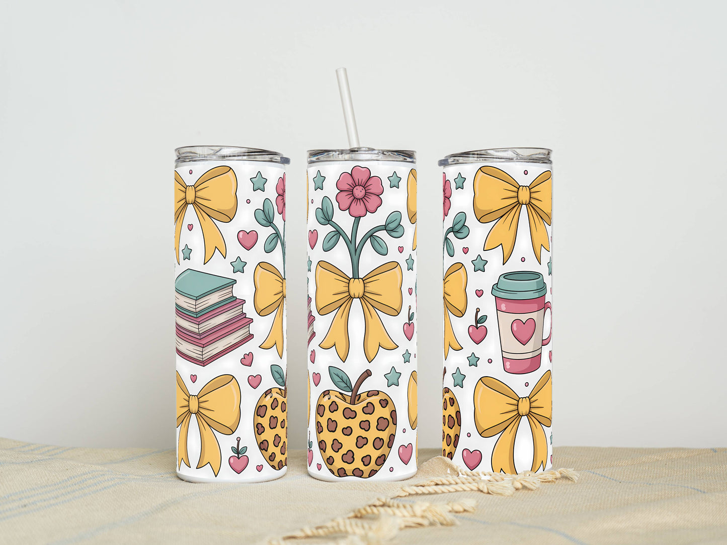 20oz Stainless Steel Tumbler – Insulated Travel Mug with Lid & Straw | Customizable | Hot & Cold Drinkware | Gift for Him, Her, or Kids