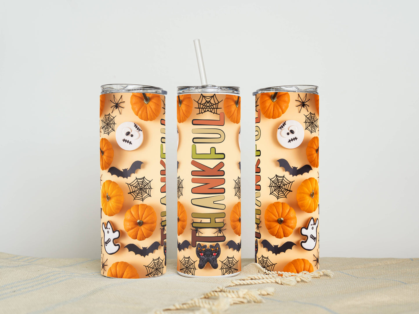 20oz Stainless Steel Tumbler – Insulated Travel Mug with Lid & Straw | Customizable | Hot & Cold Drinkware | Gift for Him, Her, or Kids