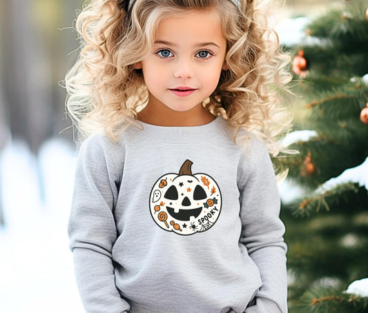 Matching Mom And Kid Spooky Sweatshirt, Funny Halloween Shirt, Matching Halloween Sweatshirt , Ghost Halloween, Halloween Teacher Sweatshirt, Halloween Gift, Boo