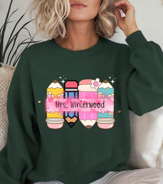 Custom Unisex Sweatshirt for teachers,  Elementary Teacher Appreciation, Cute Elementary Teacher Appreciation Gift, Teachers Sweatshirt