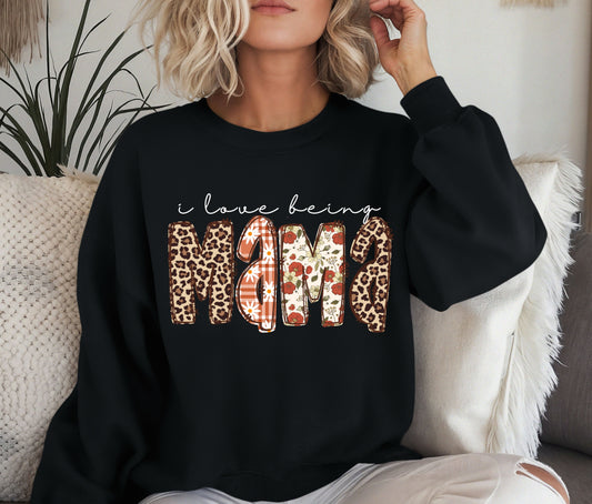 Mama Thankful Sweatshirt, Fall Sweatshirt,Autumn Halloween Sweatshirt, Custom Gift, Autumn Sweater