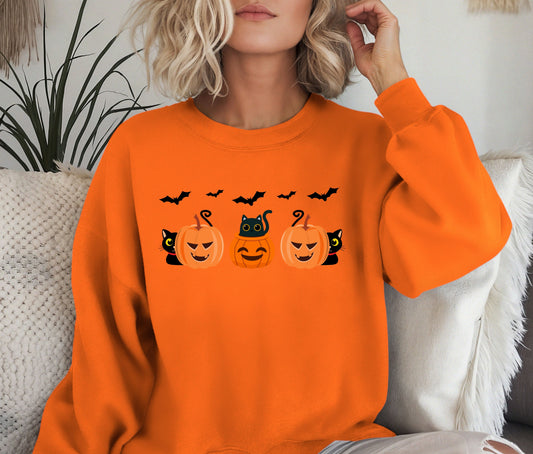 Halloween Sweatshirt, Funny Halloween Shirt, Skeleton Halloween, Ghost Halloween, Halloween Teacher Sweatshirt, Halloween Gift, Boo