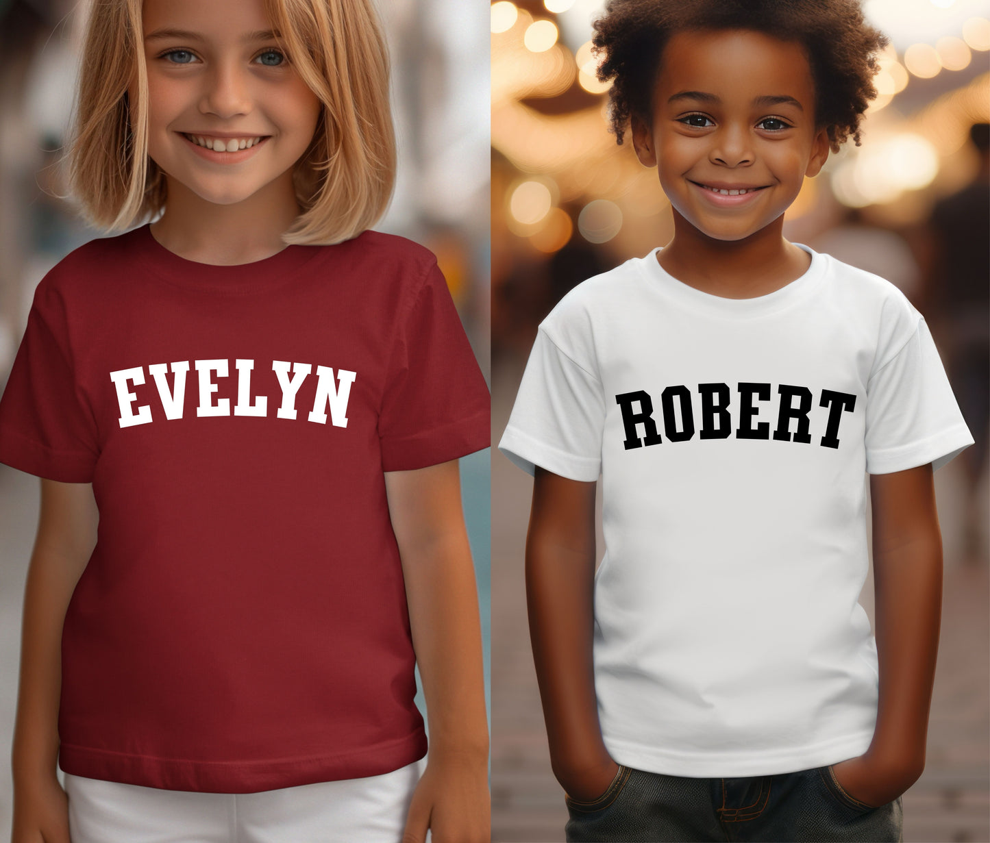 Custom Name Tee | First Day of School Outfit | Kids Shirt | Custom Kids T-Shirt