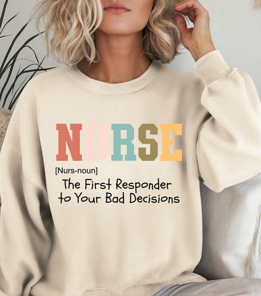 Nurse Shirt, New Nurse Gift, Nurse Appreciation, Nurse Student Sweatshirt, Registered Nurse Shirt Nursing School Tee