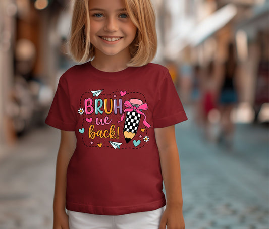 Back to School Shirt for Kids – Custom Name Tee | First Day of School Outfit | Preschool & Kindergarten Shirt | Custom Kids T-Shirt
