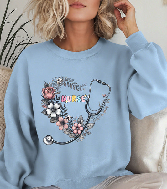 Nurse Shirt, New Nurse Gift, Nurse Appreciation, Nurse Student Sweatshirt, Registered Nurse Shirt