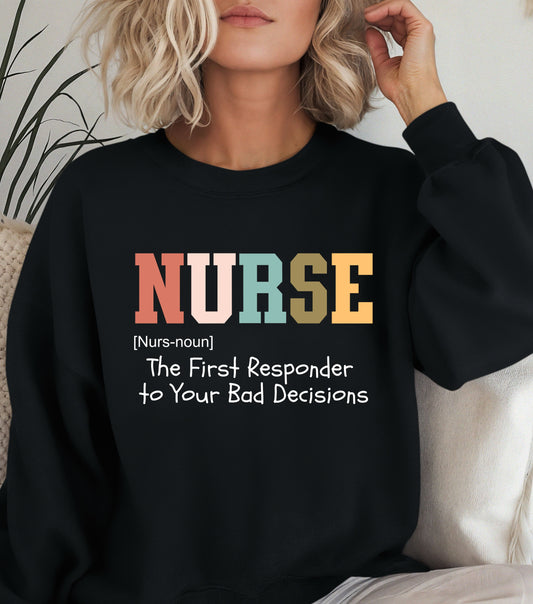 Nurse Shirt, New Nurse Gift, Nurse Appreciation, Nurse Student Sweatshirt, Registered Nurse Shirt Nursing School Tee
