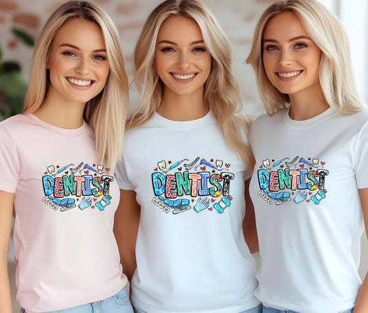 Dentist T-Shirt | Dental Office Shirt | Dentist Appreciation Gift | Dental Hygienist Shirt | Dentistry Graphic Tee (Copy)