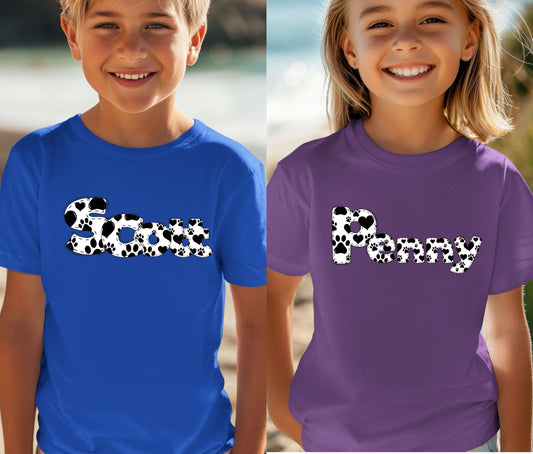 Custom Name Tee | First Day of School Outfit | Kids Shirt | Custom Kids T-Shirt