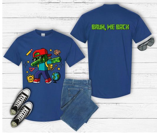 Back to School Shirt for Kids – Custom Name Tee | First Day of School Outfit | Preschool & Kindergarten Shirt | Custom Kids T-Shirt