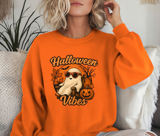 Halloween Sweatshirt, Funny Halloween Shirt, Skeleton Halloween, Ghost Halloween, Halloween Teacher Sweatshirt, Halloween Gift, Boo