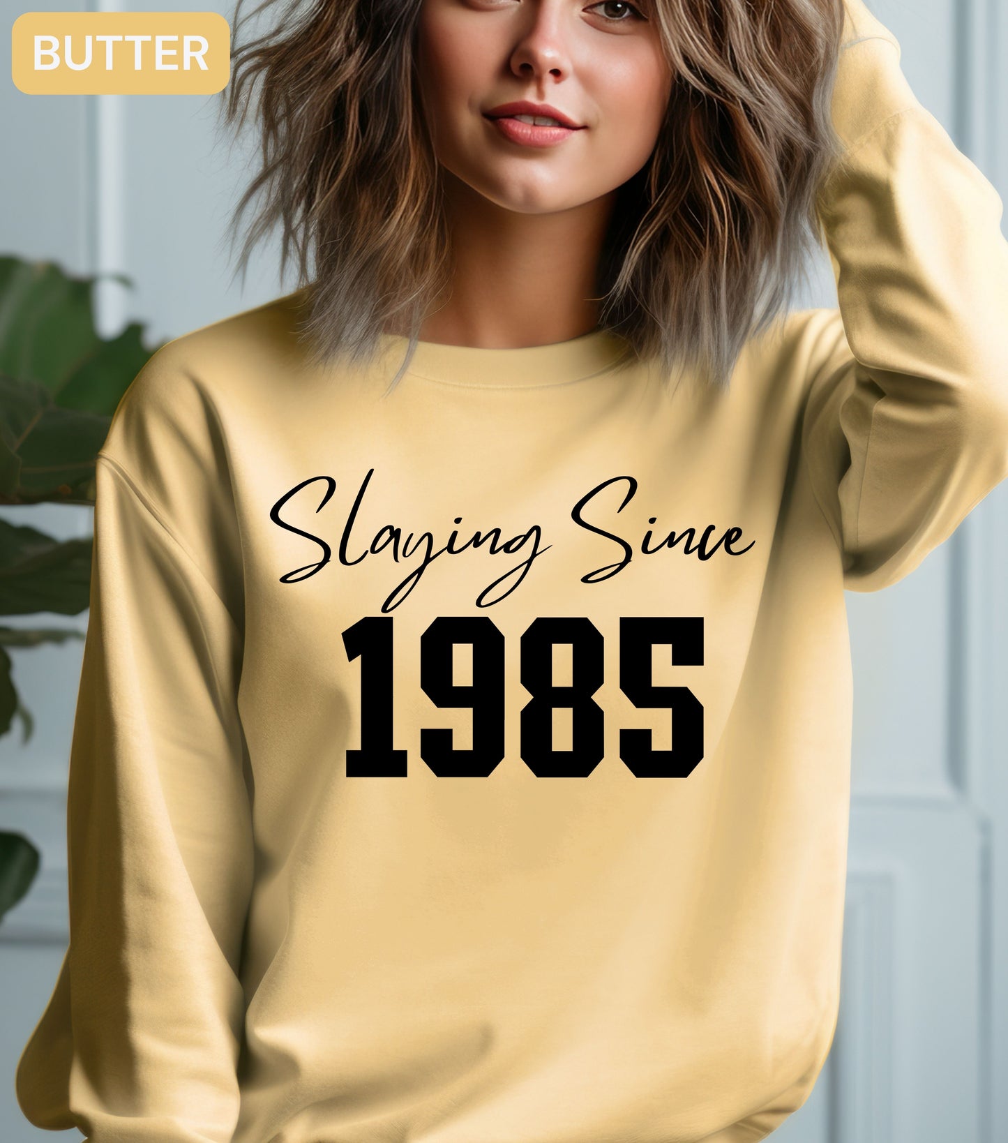Custom Birthday Year SweatShirt – Personalized Birth Year Sweatshirt, Vintage Year Sweatshirt, Birthday Gift for Him or Her, Est. Year Shirt, Made in [Year] Shirt (Copy)