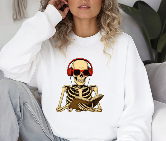 Halloween Sweatshirt, Funny Halloween Shirt, Skeleton Halloween, Ghost Halloween, Halloween Teacher Sweatshirt, Halloween Gift, Boo