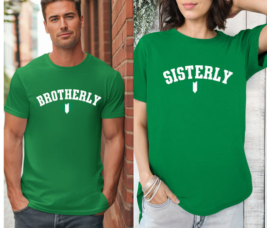Brotherly And Sisterly Nigerian Slang Shirt, Nigerian Independece Day Shirt , Naija to the World T-Shirt, Nigerian Pride Shirt | African Heritage Tee | Green White Green Nigeria Flag Shirt | Unisex Naija Culture Tee