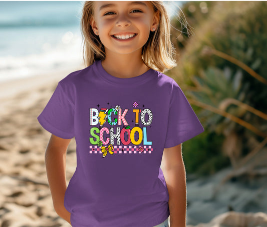 Personalize Back to School Shirt for Kids – Custom Name Tee | First Day of School Outfit | Preschool & Kindergarten Shirt | Custom Kids T-Shirt