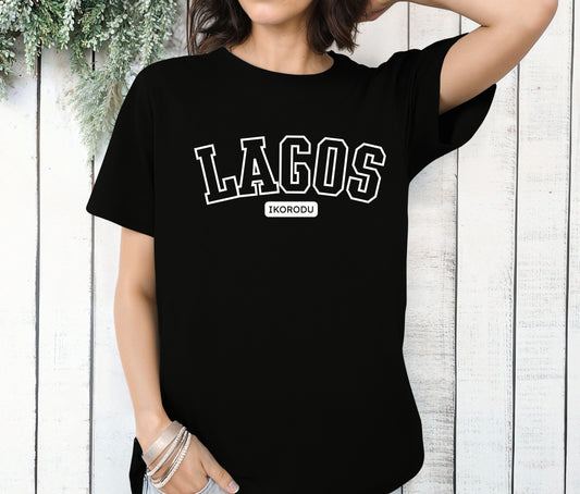 Naija to the World T-Shirt – Nigerian Pride Shirt | African Heritage Tee | Green White Green Nigeria Flag Shirt | Unisex Naija Culture Tee