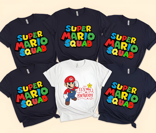 🎉 Family Birthday Celebration T-Shirts – Custom Group Birthday Shirts for All Ages 🎂