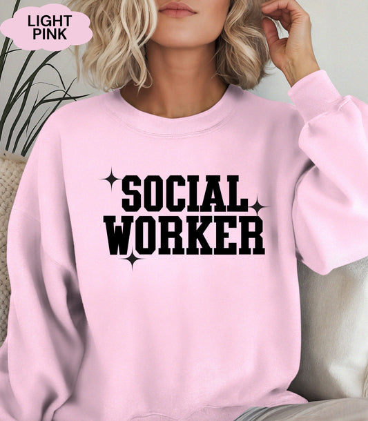 Custom Unisex Sweatshirt  For SocIal Workers