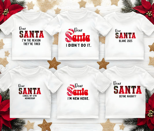 🎄 Custom Christmas Shirts for Family | Matching Holiday Shirts | Personalized Family Christmas Outfits