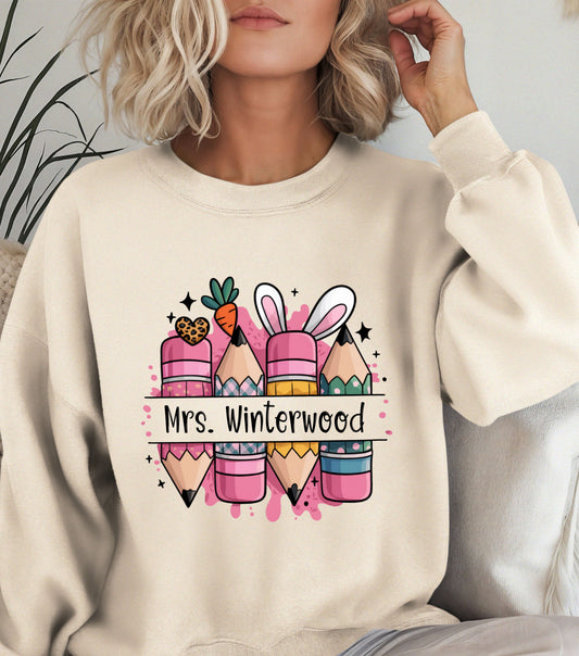 Custom Unisex Sweatshirt for teachers,  Elementary Teacher Appreciation, Cute Elementary Teacher Appreciation Gift, Teachers Sweatshirt